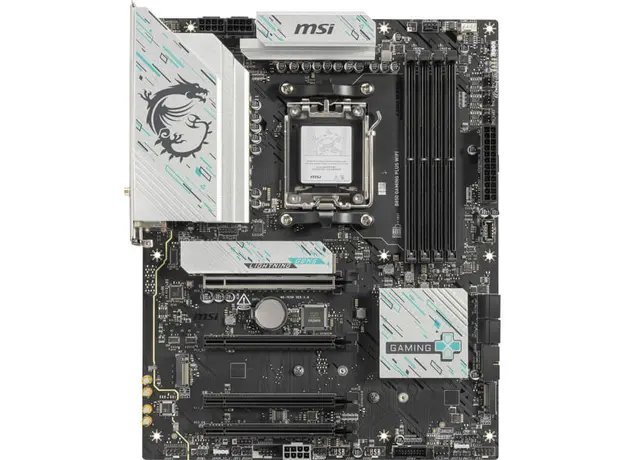 დედა დაფა MSI Motherboard B850 GAMING PLUS WIFI sAM5 B850 4xDDR5 M.2 DP WiFi BT ATX, 2 image