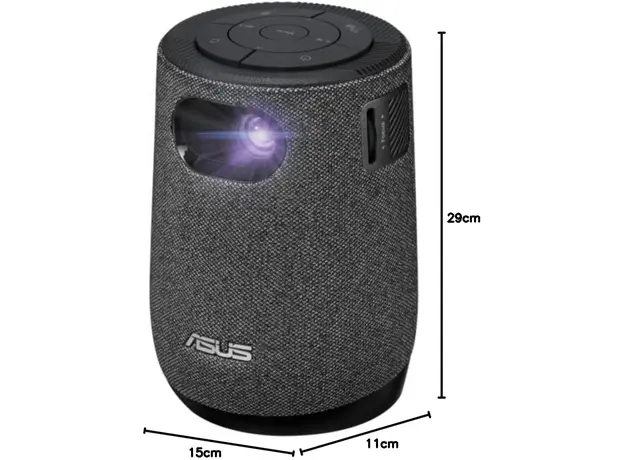პროექტორი Asus Projector portable ZenBeam LATTE L1 HD, 300 lm, LED, 1.2, WiFi, BT, Aptoide, 3 image