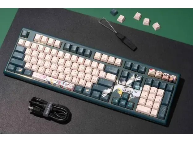 კლავიატურა Varmilo Lure VBS108 Crane Cherry MX Silent Red UA, 3 image