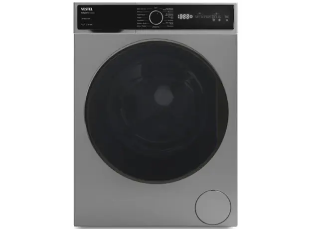 სარეცხი მანქანა VESTEL WB9B12T2TDSS-W, 2 image