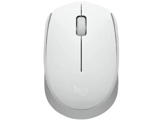 მაუსი LOGITECH M171 Wireless Mouse - OFF WHITE - 2.4GHZ - EMEA-914 - M171