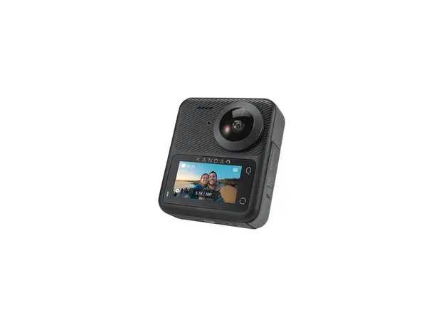ექშენ კამერა KanDao Q23G-02 QooCam 3, 62MP, 360 Action Camera Travel Combo, Black, 9 image