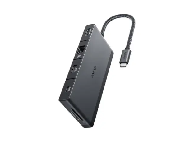 USB ჰაბი Anker 552 USB-C Hub (9-in-1, 4K HDMI) B2B - UN (excluded CN, Europe) Black Iteration 1, 2 image