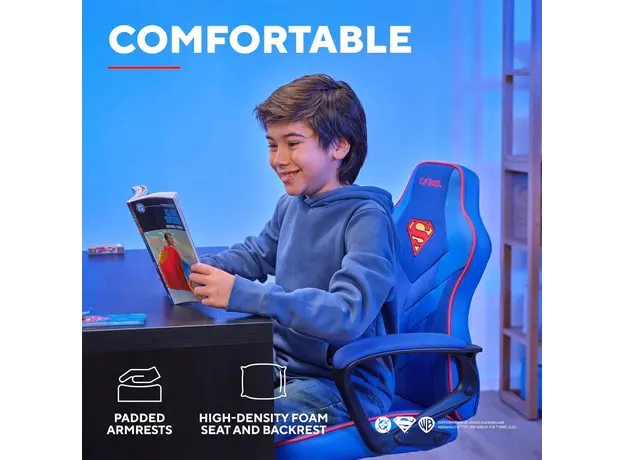 სათამაშო სავარძელი Trust GXT703SM REVVO KIDS CHAIR SUPERMAN, 5 image