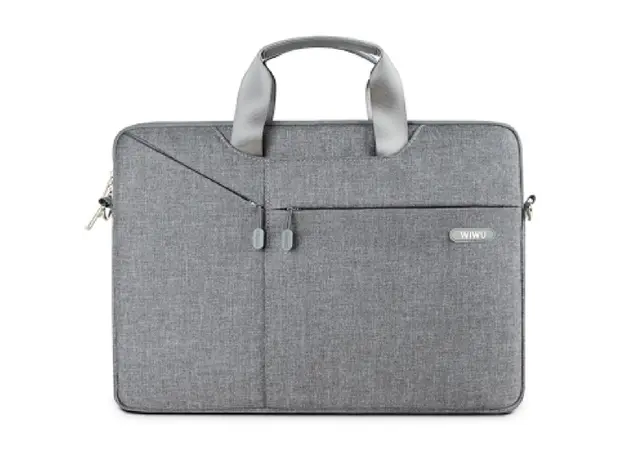 ნოუთბუქის ჩანთა WiWU 13.3" City Commuter Bag Light Grey, 2 image