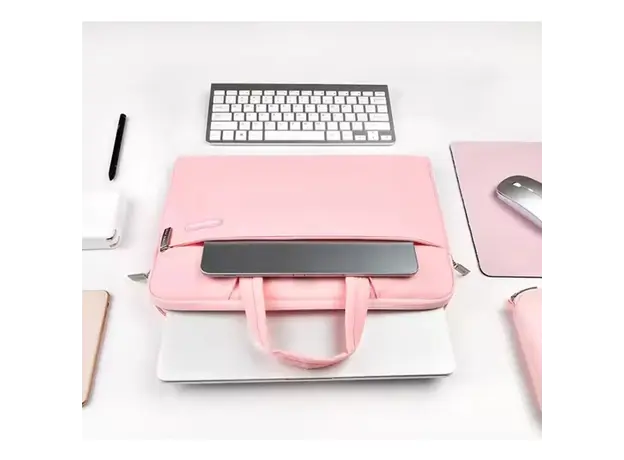 ნოუთბუქის ჩანთა WiWU 13" Campus Slim Case Pink, 3 image