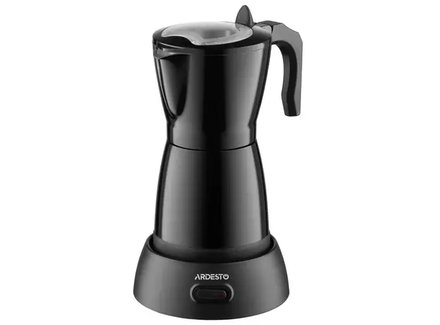 ყავის მადუღარა Ardesto coffee maker Electric moka pot. 0.3l, ground, black