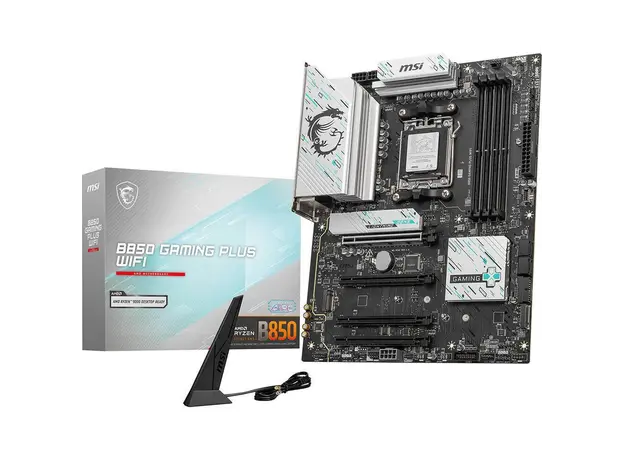 დედა დაფა MSI Motherboard B850 GAMING PLUS WIFI sAM5 B850 4xDDR5 M.2 DP WiFi BT ATX, 3 image