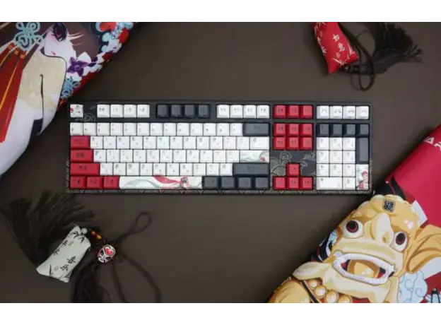 კლავიატურა Varmilo VEM108 Beijing Opera EC V2 Rose UA, 3 image