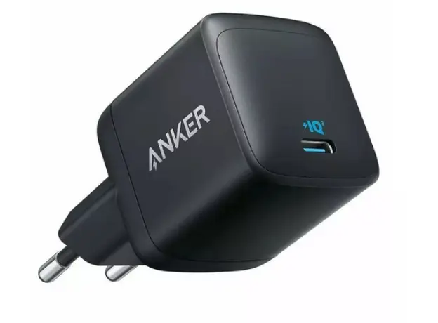 ადაპტერი Anker 313 Charger (45W) B2B - Europe (excluded UK plug) Black Iteration 1, 2 image
