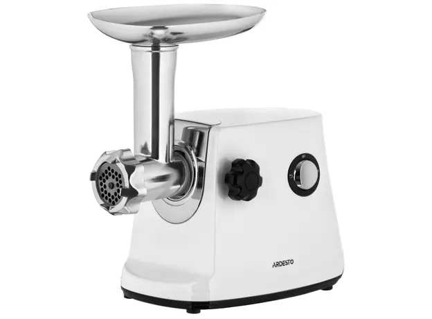 ხორცსაკეპი მანქანა Ardesto meat grinder, 1600W, 1.6kg/min, 3 cutting plates, sausages nozzle, 3 vegetable slicer, plastik, black-silver, 3 image