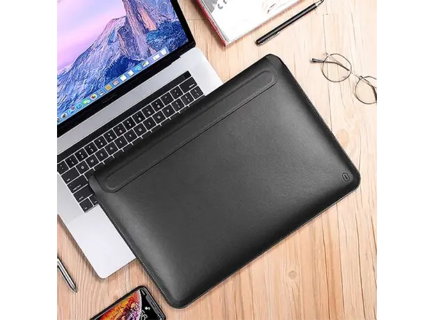 ნოუთბუქის ჩანთა WiWU 13.3" Air Skin Pro II Black, 4 image