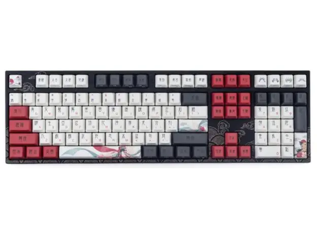 კლავიატურა Varmilo VEM108 Beijing Opera EC V2 Rose UA, 2 image