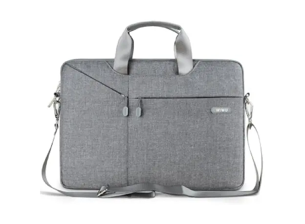ნოუთბუქის ჩანთა WiWU 13.3" City Commuter Bag Light Grey, 3 image