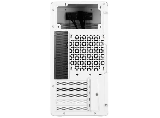 კომპიუტერის ქეისი 2E-V285W, PC case 2E Credo V285W without PSU, 1xUSB3.0, 1х USB 2.0, 1xUSB Type-C, 1x120mm, VGA 300mm, mATX, white, 5 image