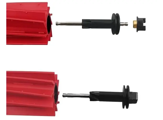 მტვერსასრუტის ჯაგრისი Roborock S8/S8+/S8Pro 2pcs Grey/Red (8.02.0199), 4 image