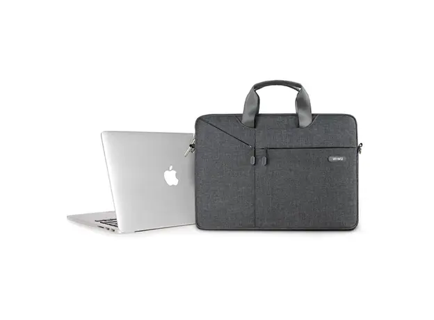 ნოუთბუქის ჩანთა WiWU 13.3" City Commuter Bag Grey, 5 image