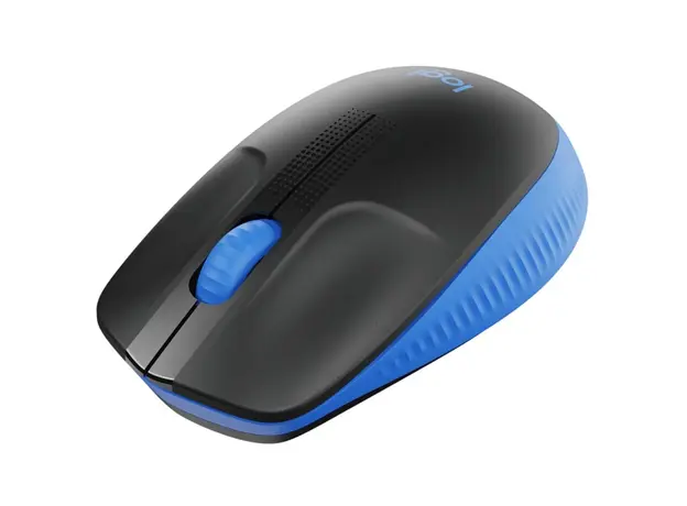 მაუსი LOGITECH M190 Full-size wireless mouse - BLUE - 2.4GHZ - EMEA - M190, 3 image