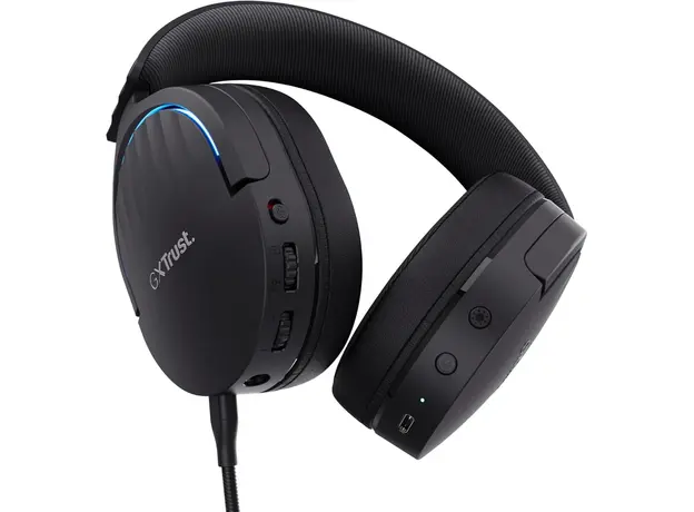 ყურსასმენი Trust GXT491 FAYZO WIRELESS HEADSET BLK, 5 image