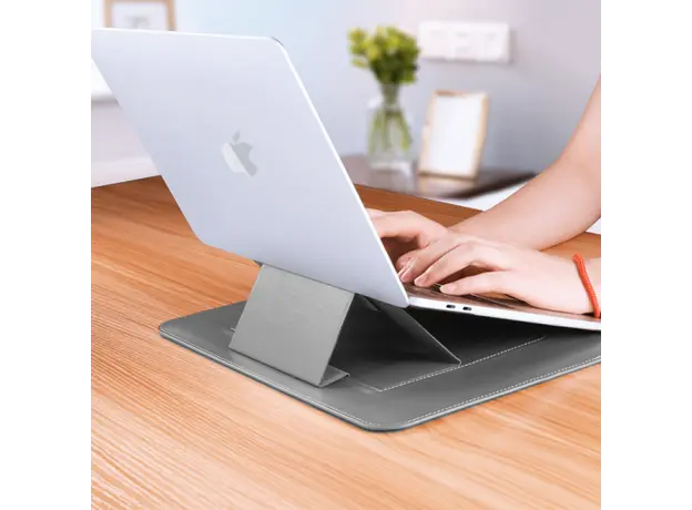 ნოუთბუქის ჩანთა WiWU 16.2'' Skin Pro Grey, 4 image