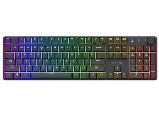 კლავიატურა Trust GXT868 TORIX WRLS MECHANICAL KEYBOARD US