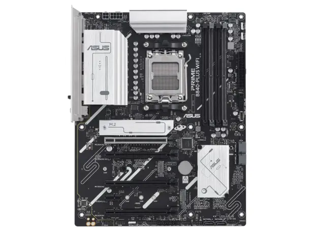 დედა დაფა ASUS Motherboard PRIME B840-PLUS WIFI sAM5 B840 4xDDR5 M.2 HDMI DP WiFi BT ATX, 3 image