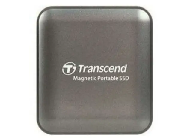 გარე მყარი დისკი Transcend 1TB, External SSD, ESD420C, USB 20Gbps, Type C,Magsafe,Iron Gray, 2 image