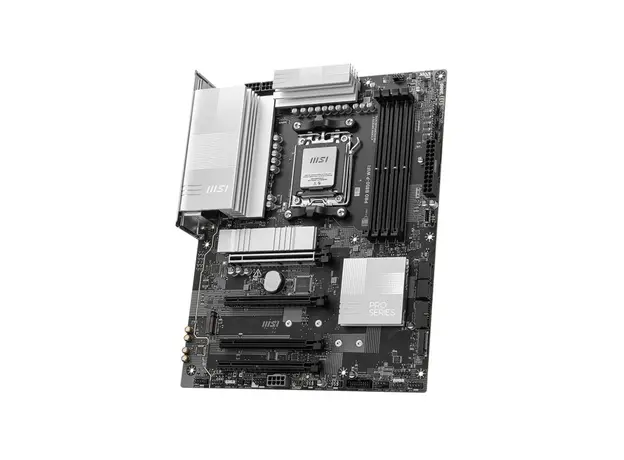 დედა დაფა MSI Motherboard PRO B850-P WIFI sAM5 B850 4xDDR5 M.2 HDMI WiFi BT ATX, 4 image