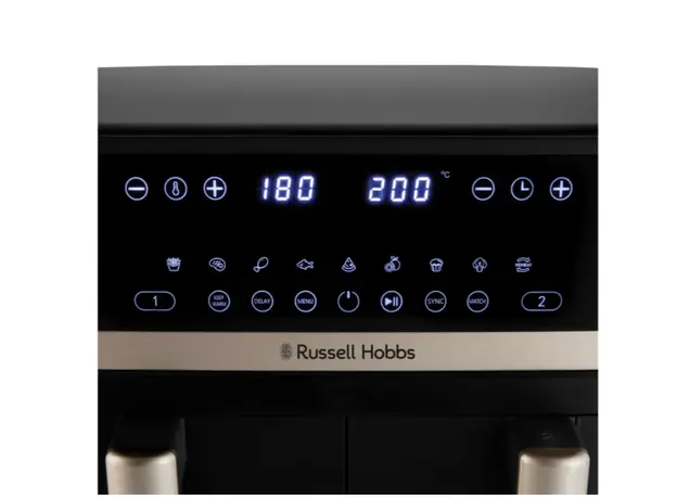 აეროგრილი Russell Hobbs 27680-56/RH Satisfry Dual Basket Air Fry, 10 image