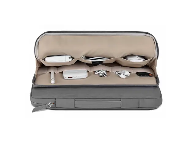 ნოუთბუქის ჩანთა WiWU 14'' Ora Laptop Sleeve Grey, 4 image