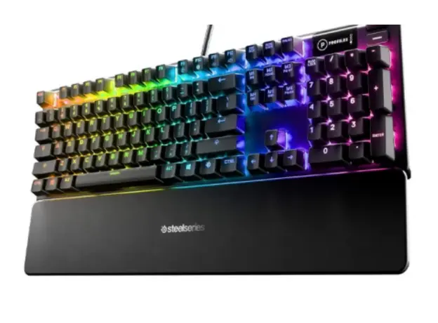 კლავიატურა SteelSeries Gaming keyboard Apex 5 USB Black, 3 image