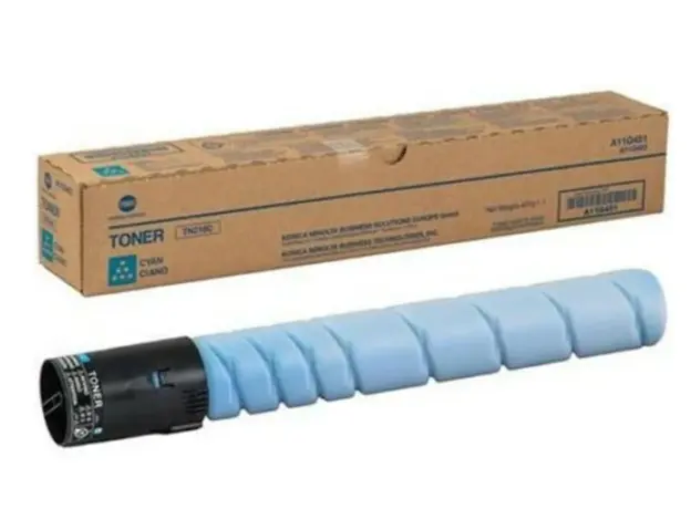 კარტრიჯი Konica Minolta TN-221C Cyan Original Toner Cartridge - A8K3450, 2 image