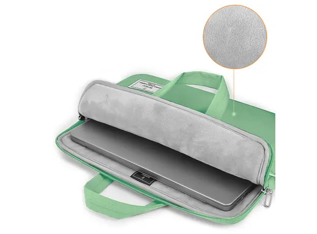 ნოუთბუქის ჩანთა WiWU 14'' Vivi Laptop Handbag Green, 4 image