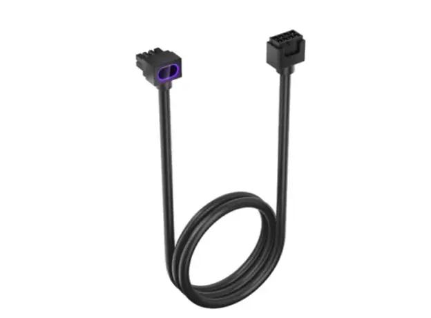 PSU კაბელის დამაგრძელებელი Asiahorse HYDRUS 8PIN CPU BLACK -A- 30CM