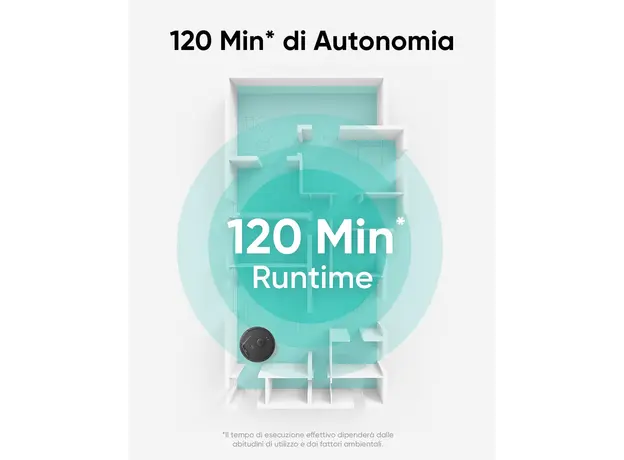 მტვერსასრუტი Eufy Clean L60 Hybrid B2B - Europe (excluded UK plug) Black Iteration 1, 9 image