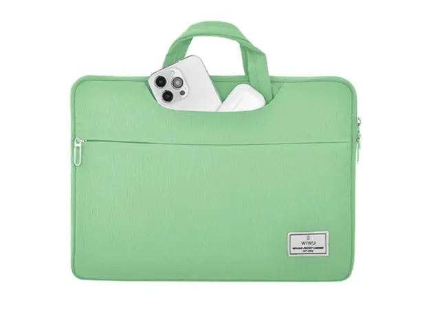 ნოუთბუქის ჩანთა WiWU 15.6'' Vivi Laptop Handbag Green, 3 image