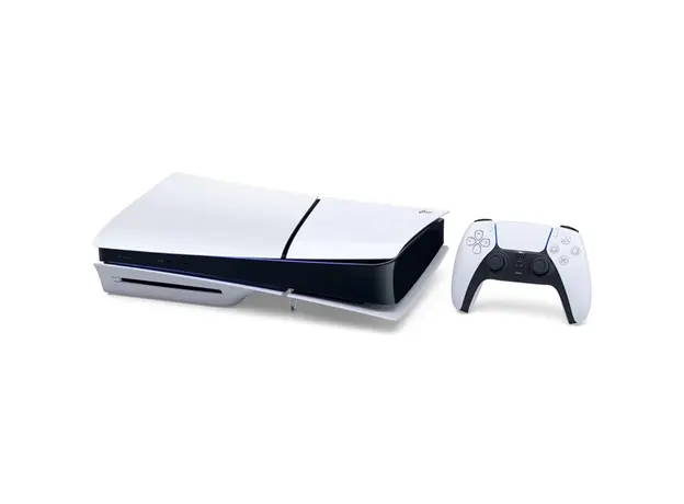 სათამაშო კონსოლი Sony Playstation 5 console Slim with CD version white D Chassis /PS5, 3 image