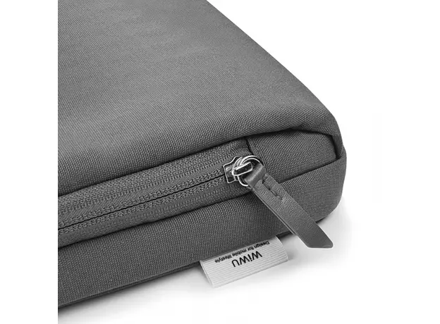 ნოუთბუქის ჩანთა WiWU 14'' Ora Laptop Sleeve Grey, 5 image