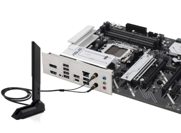 დედა დაფა ASUS Motherboard PRIME B840-PLUS WIFI sAM5 B840 4xDDR5 M.2 HDMI DP WiFi BT ATX, 4 image