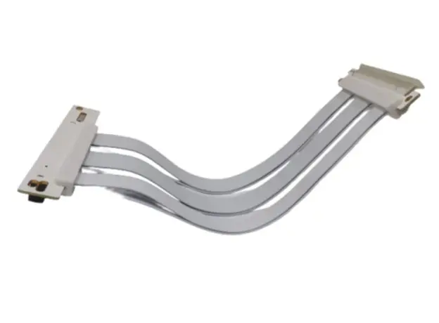 ვიდეო დაფის სამაგრი Asiahorse PCIE5.0 -A- White 90 + Bracket, 3 image