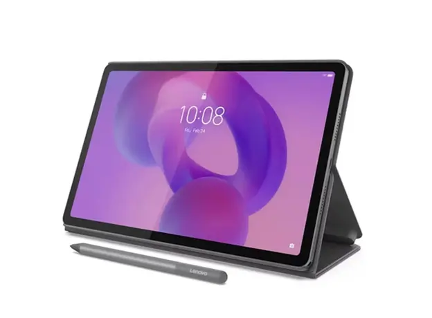 პლანშეტი LENOVO Idea Tab LTE  11" 2.5K 90Hz 8GB 128GB Luna Grey with Pen & Folio Case, 2 image