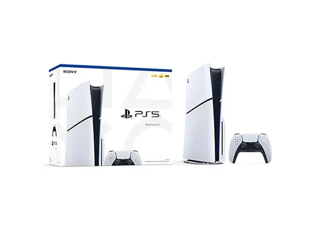 სათამაშო კონსოლი Sony Playstation 5 console Slim with CD version white D Chassis /PS5, 6 image
