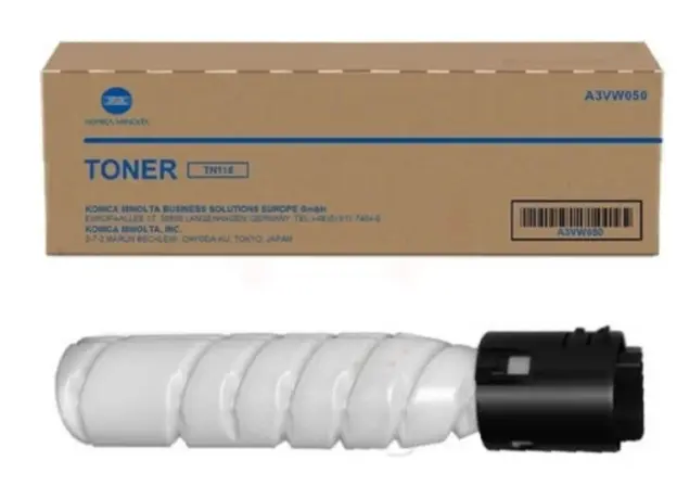 კარტრიჯი Konica Minolta TN-118 Black Original Toner-kit - A3VW050, 2 image