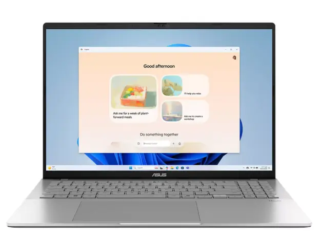 ნოუთბუქი Asustek Vivobook S 16'' Core 5 210H 16GB 512GB SSD Integrated Intel Graphics SILVER, 2 image
