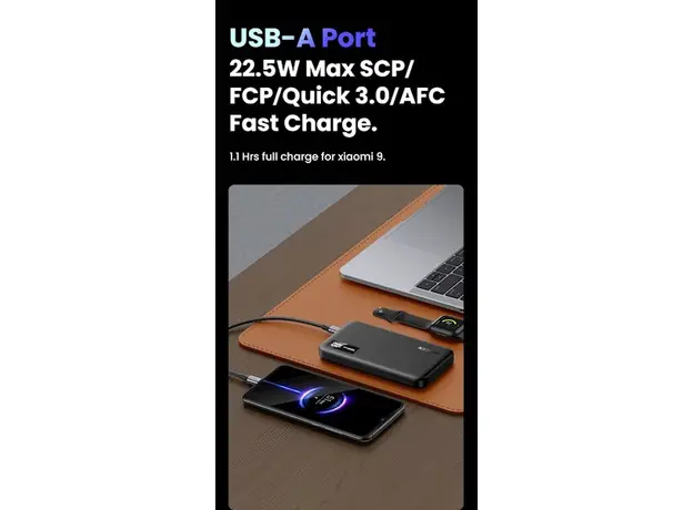 პორტატული დამტენი Ugreen GXT721SM RUYA PRO GM CHAIR SUPERMAN, 3 image