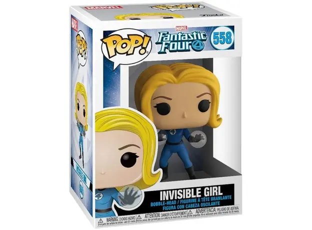 სათამაშო ფიგურა Funko POP! Bobble: Marvel: F4: Invisible Girl (TRL) 45005