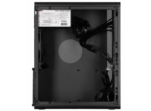 კომპიუტერის ქეისი 2E V500B-400 Case 400w PSU, 4 image