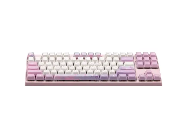 კლავიატურა Varmilo VEM87 Dreams On Board 87Key, EC V2 Jasmine, USB-A, EN/UKR, White Led, 3 image