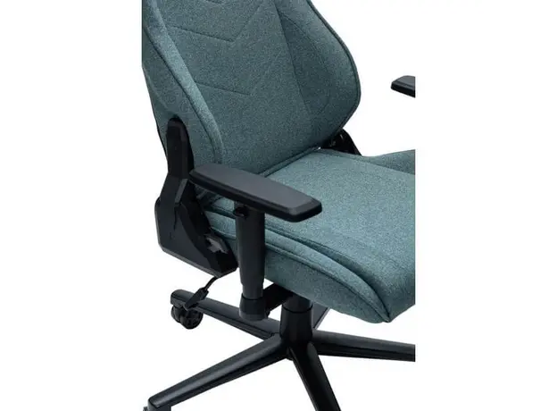 სათამაშო სავარძელი 2E GAMING Chair BUSHIDO Lite, fabric, 2D-Armrests, dark green, 6 image