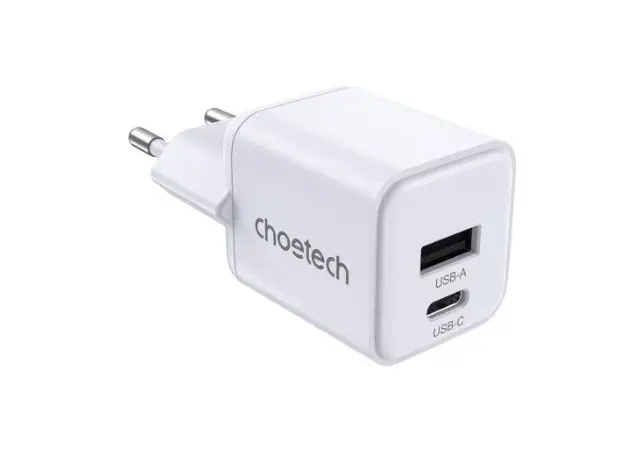 ადაპტერი CHOETECH PD5012 NexGen Mini PD30W/White
